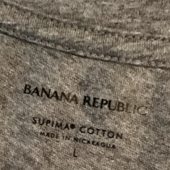 NWT BANANA REPUBLIC SUPIMA COTTON CREW NECK TEE - Picture 3 of 12